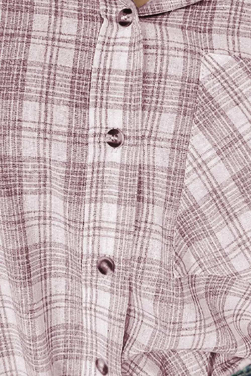 Drawstring Button Up Hooded Jacket - Trendsi - Flyclothing LLC