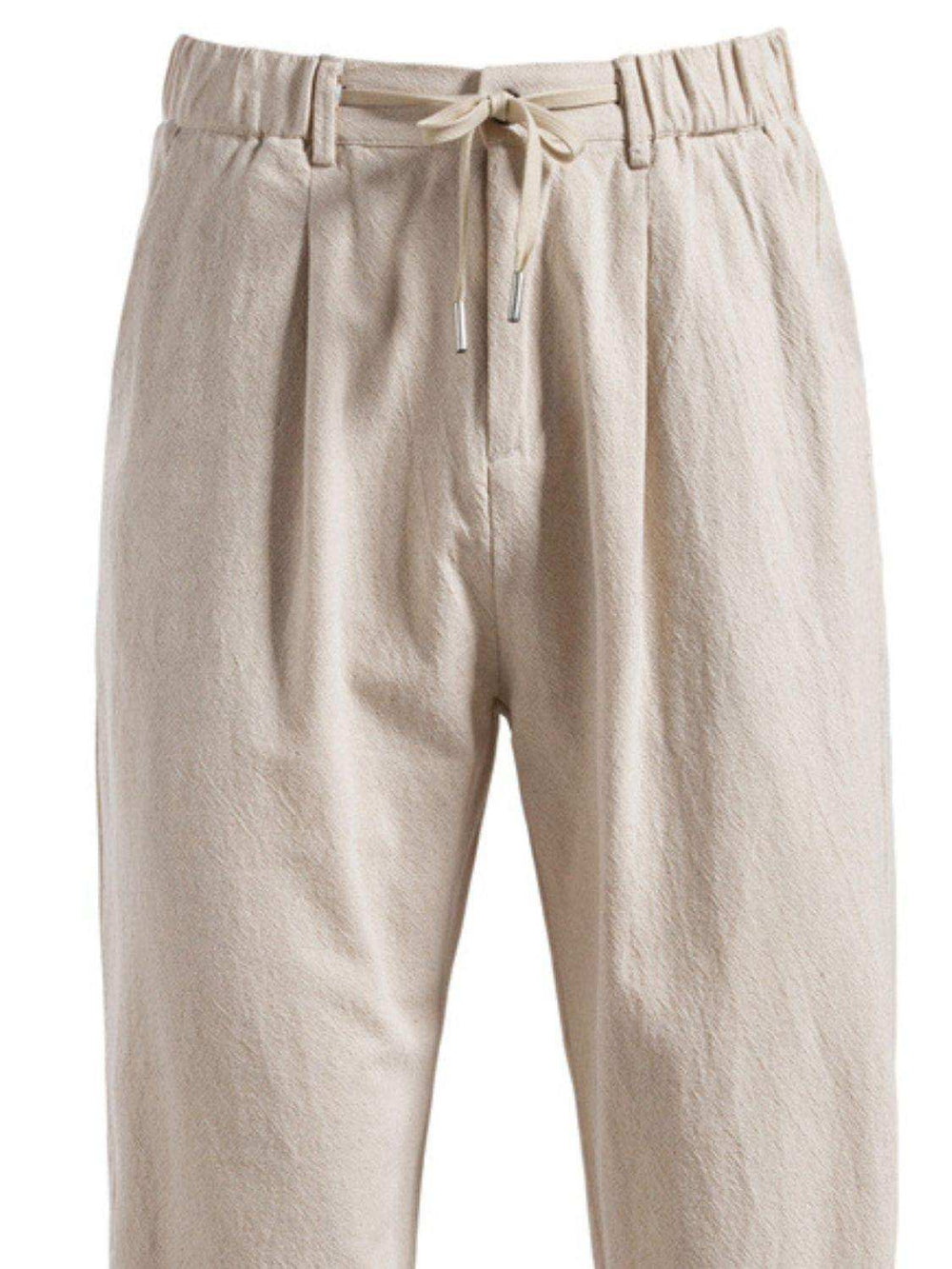 Men's Drawstring Straight Pants - Trendsi - Flyclothing LLC