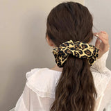 Leopard Elastic Hair Scrunchy - Trendsi - Flyclothing LLC