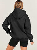 Dropped Shoulder Long Sleeve Hoodie - Trendsi - Flyclothing LLC