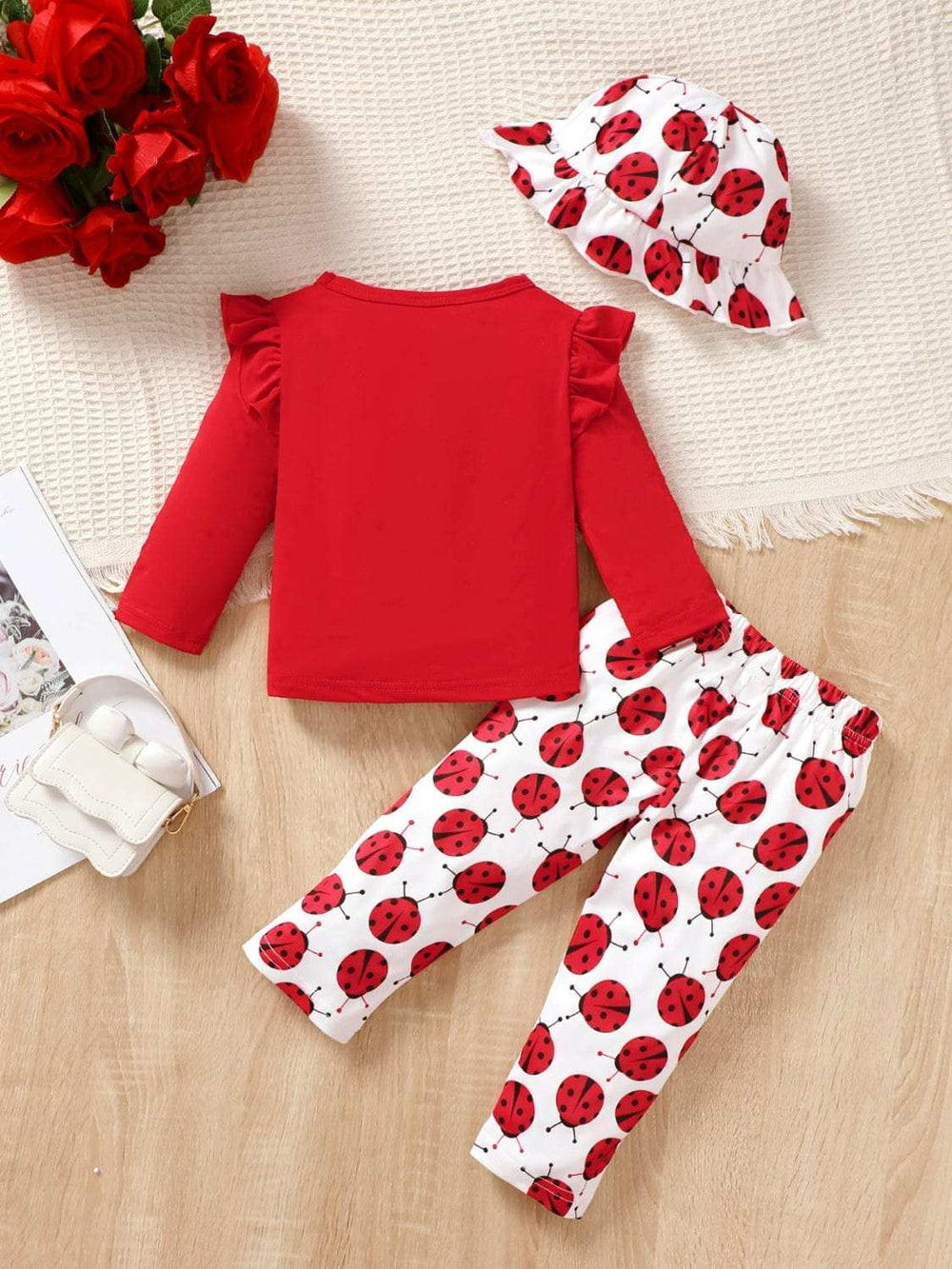 Children's Cartoon Top and Pants Set - Trendsi - Flyclothing LLC
