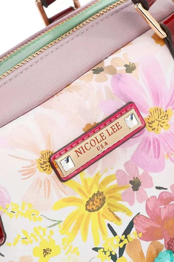 Nicole Lee USA Dreams Blossom Handbag - Trendsi - Flyclothing LLC