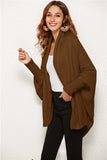 Angel Wings Open Front Batwing Sleeve Cardigan - Trendsi - Flyclothing LLC