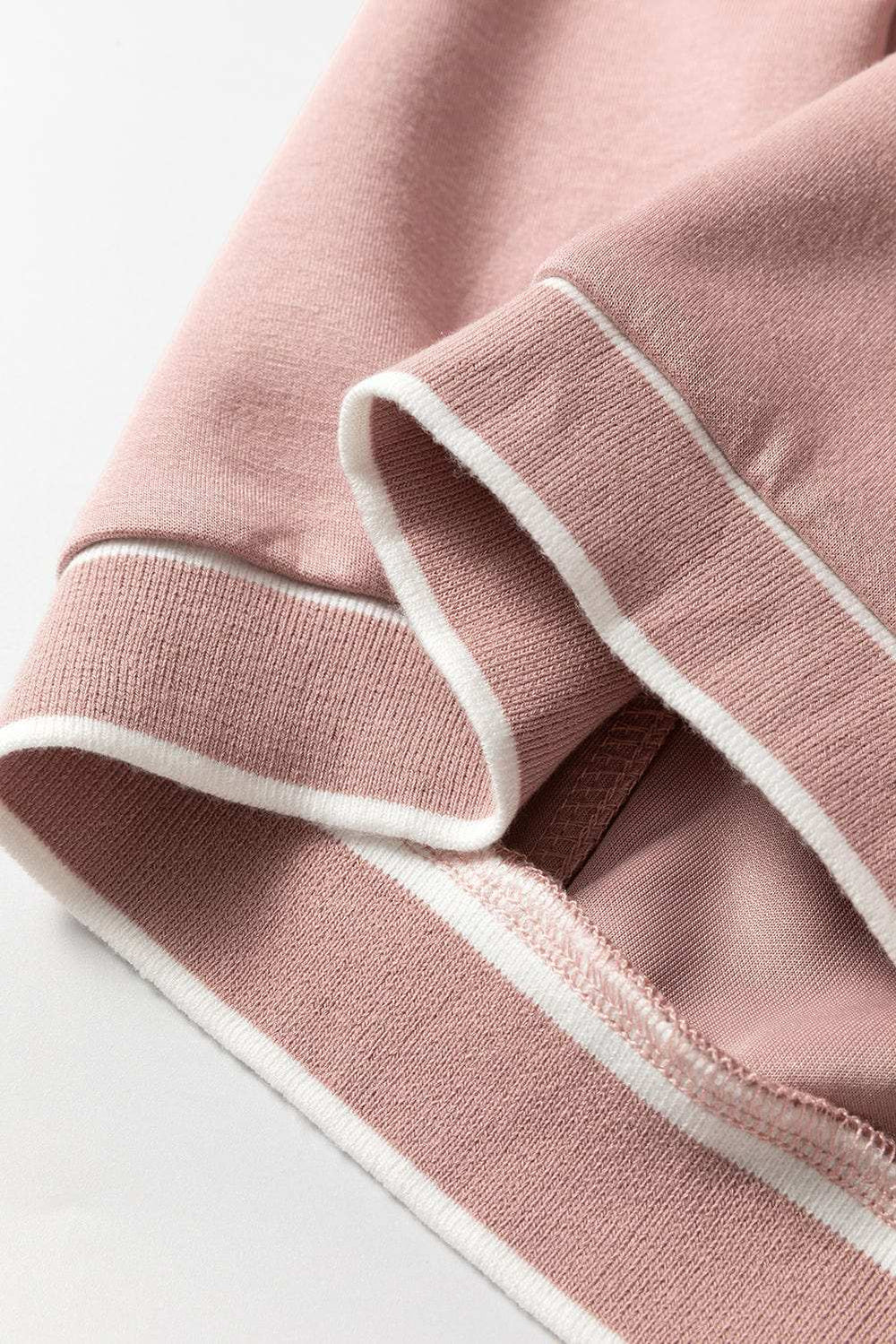 Contrast Trim V Neck Button Up Cardigan - Trendsi - Flyclothing LLC