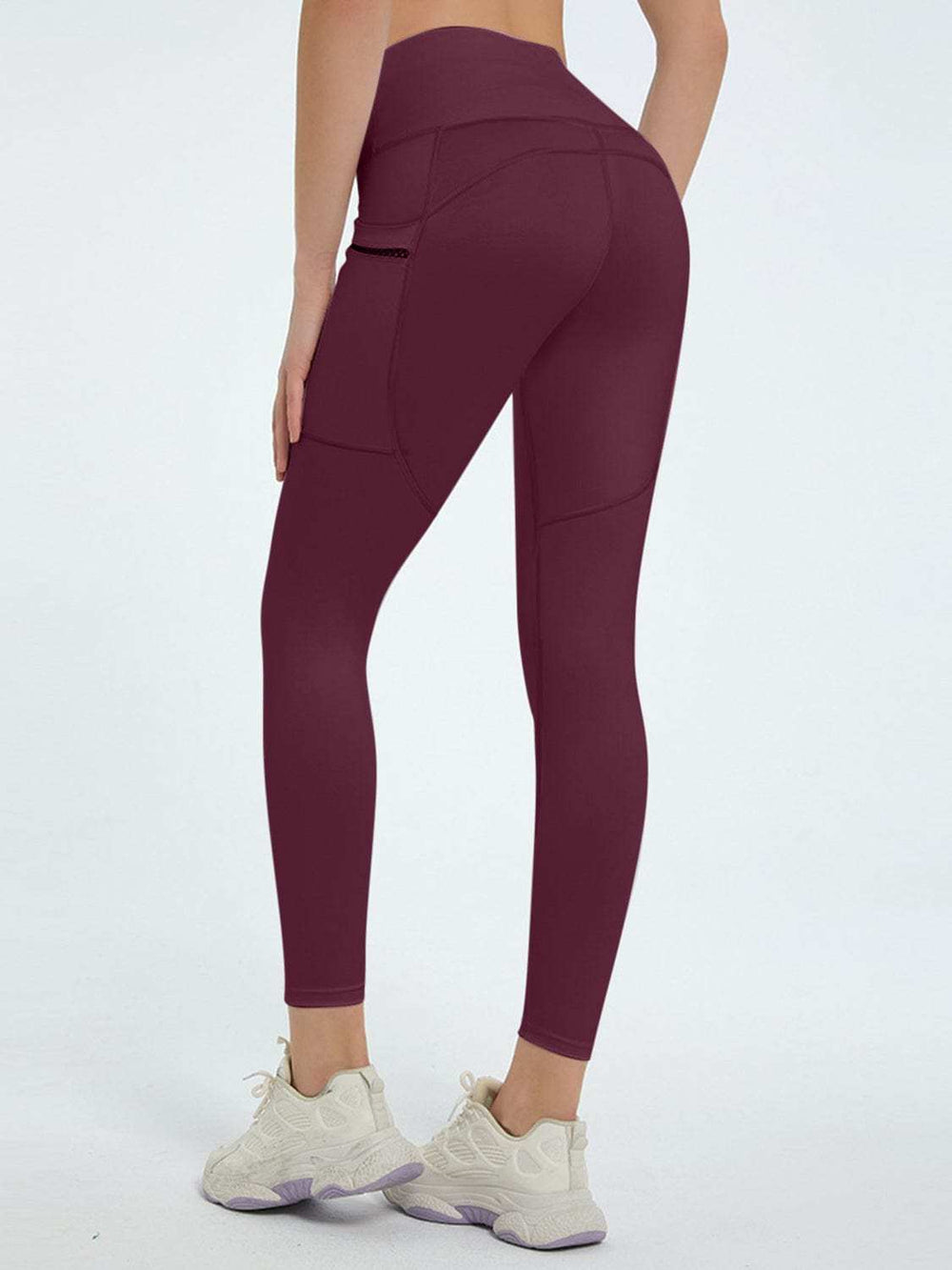 High Waist Active Leggings - Trendsi - Flyclothing LLC