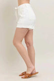 Judy Blue High Waist Cuff Denim Shorts - Trendsi - Flyclothing LLC