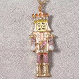 18K Gold-Plated Nutcracker Pendant Necklace - Trendsi - Flyclothing LLC