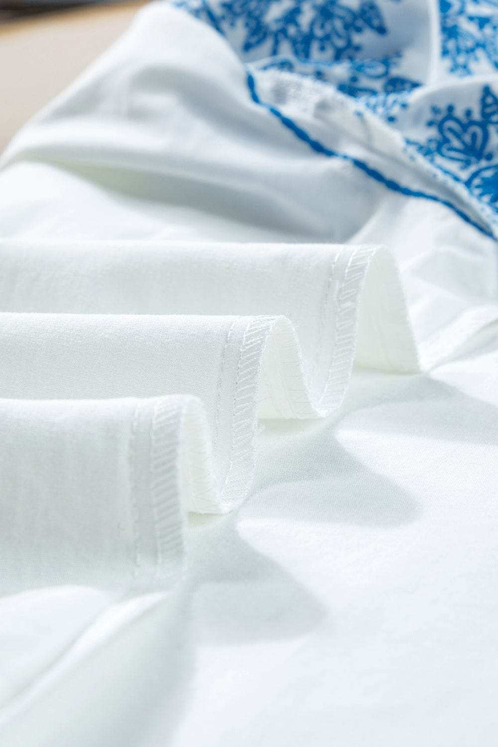 Ruffled Mock Neck Cap Sleeve Blouse - Trendsi - Flyclothing LLC