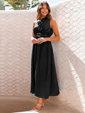 Single Shoulder Midi Dress - Trendsi - Flyclothing LLC