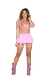 Roma Costume Sheer Mesh Skirt - Roma Costume - Flyclothing LLC
