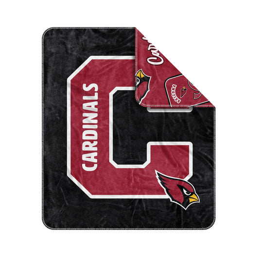 Arizona Cardinals Dream Weave Throw 50x60 - Logo Brands - Flyclothing LLC
