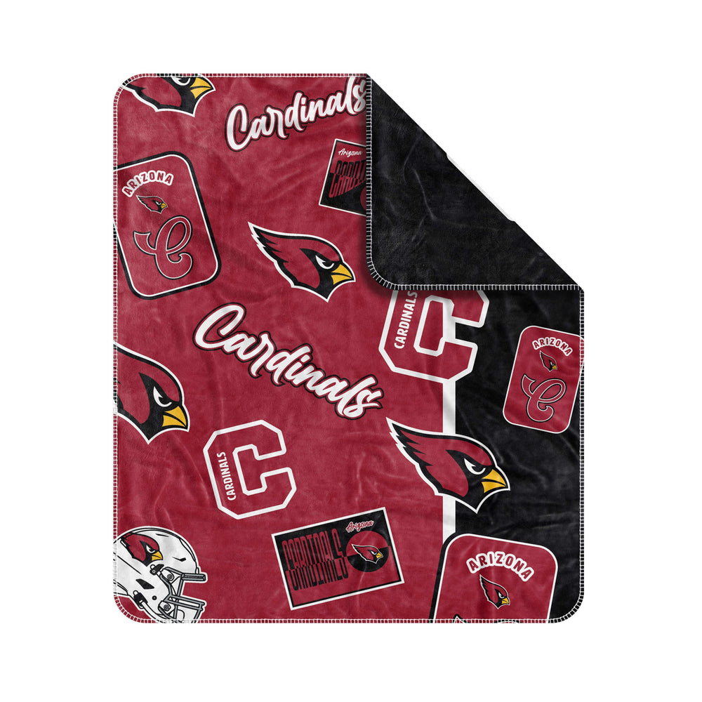 Arizona Cardinals Dream Weave Throw 50x60 - Logo Brands - Flyclothing LLC
