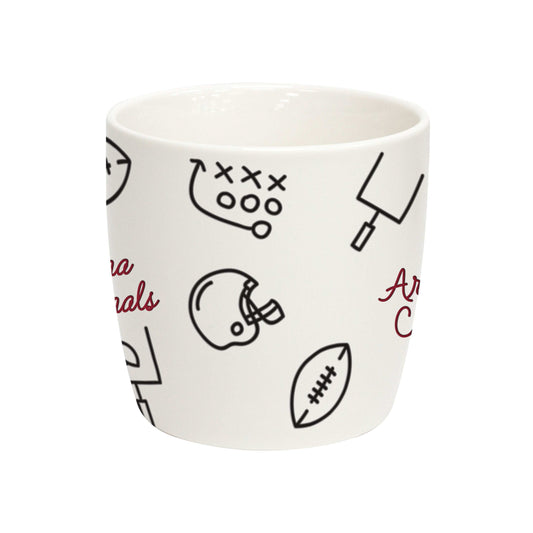 Arizona Cardinals 18oz Playmaker Mug - Logo Brands - Flyclothing LLC