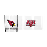 Arizona Cardinals 14oz Letterman Rocks Glass - Logo Brands - Flyclothing LLC