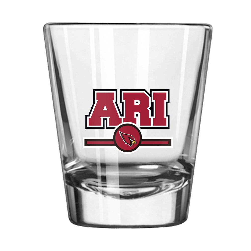 Arizona Cardinals 2oz Letterman Shot Glass - Logo Brands - Flyclothing LLC