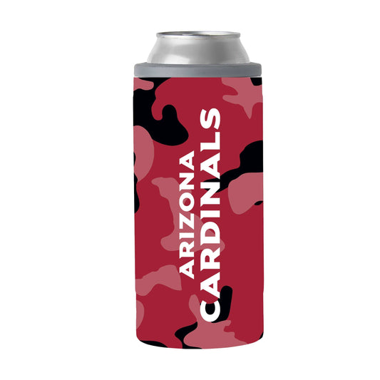 Arizona Cardinals Camo Swagger 12oz Slim Can Coolie - Logo Brands - Flyclothing LLC