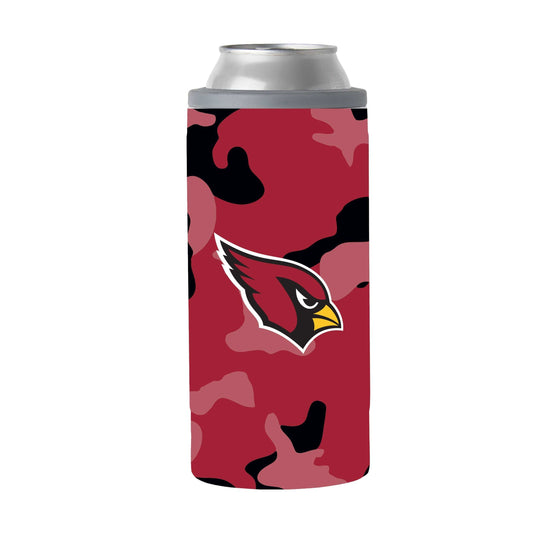 Arizona Cardinals Camo Swagger 12oz Slim Can Coolie - Logo Brands - Flyclothing LLC