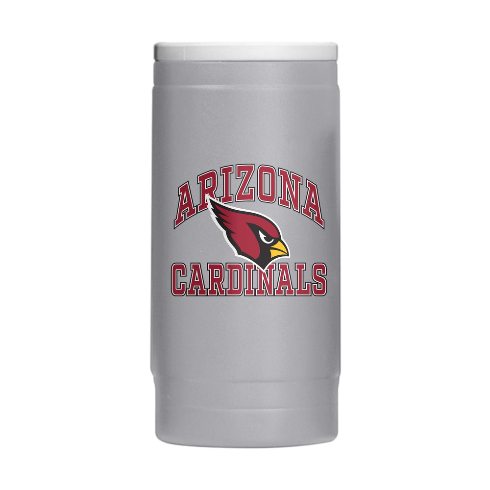 Arizona Cardinals 12oz Athletic Powdercoat SlimCan Coolie - Logo Brands - Flyclothing LLC