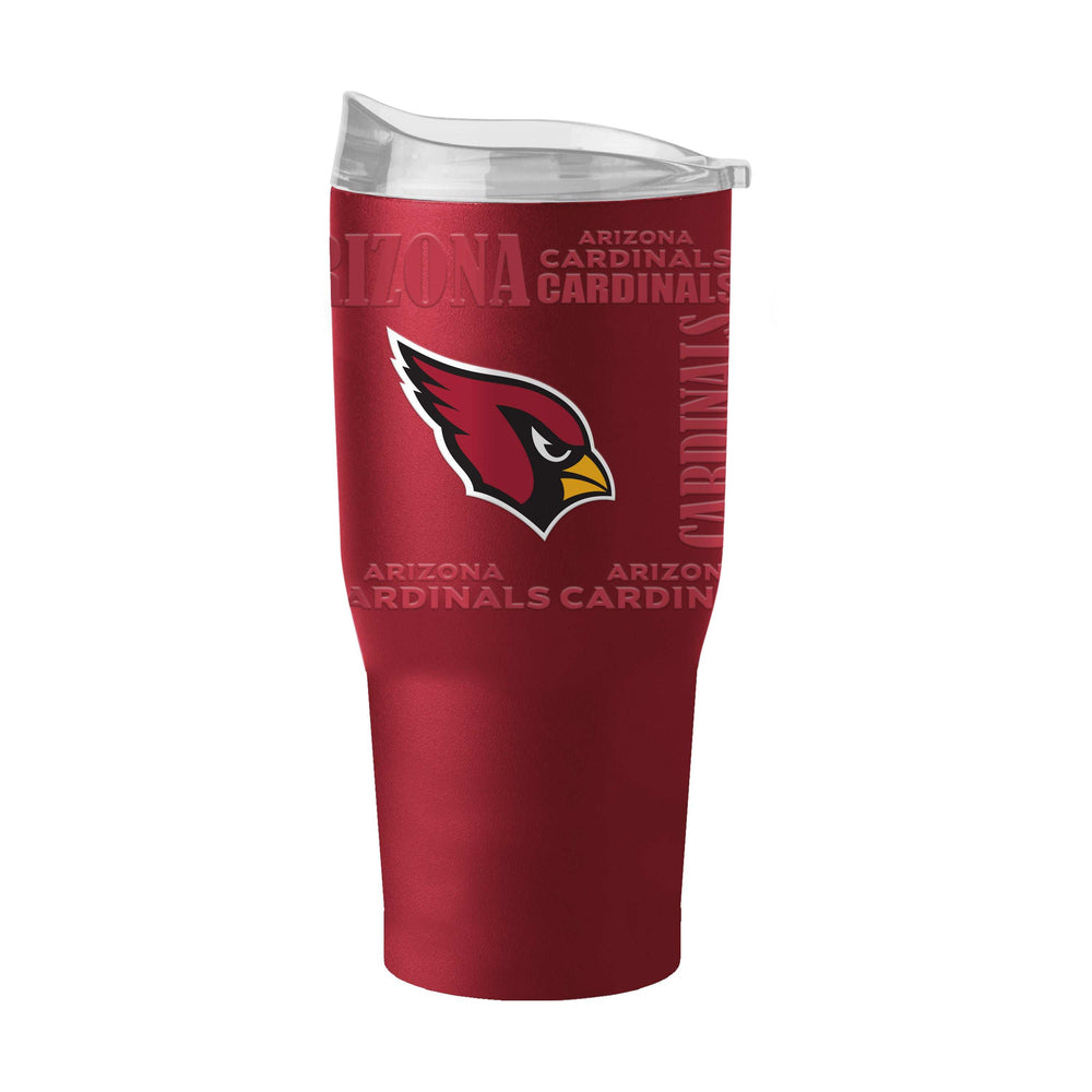 Arizona Cardinals 30oz Replay Powder Coat Tumbler - Logo Brands - Flyclothing LLC