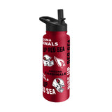 Arizona Cardinals 34oz Native Quencher Bottle - Logo Brands - Flyclothing LLC