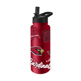 Arizona Cardinals 34oz Dreamweave Quencher Bottle - Logo Brands - Flyclothing LLC