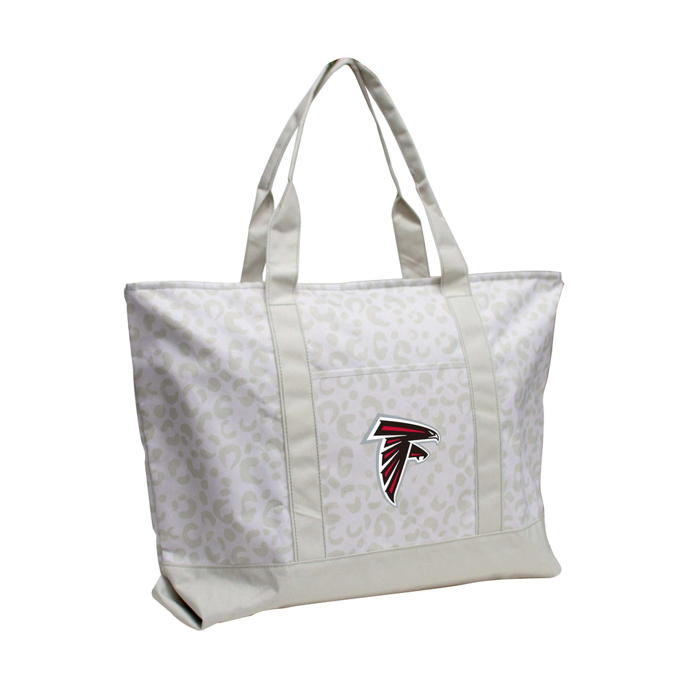 Atlanta Falcons Leopard Pattern Tote - Logo Brands - Flyclothing LLC