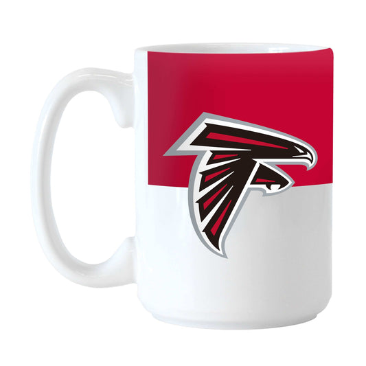 Atlanta Falcons 15oz Colorblock Sublimated Mug - Logo Brands - Flyclothing LLC