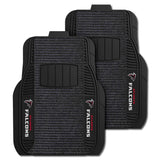 NFL - Atlanta Falcons 2-pc Deluxe Car Mat Set - Logo Brands - Flyclothing LLC