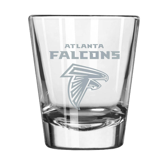 Atlanta Falcons 2oz Frost Shot Glass - Logo Brands - Flyclothing LLC