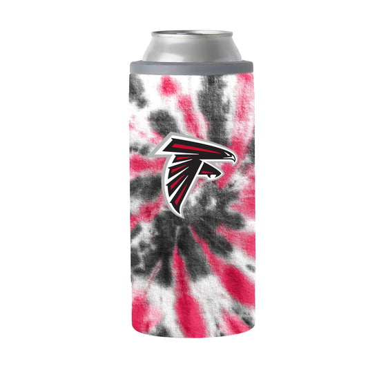 Atlanta Falcons 12oz Tie Dye Slim Can Coolie - Logo Brands - Flyclothing LLC
