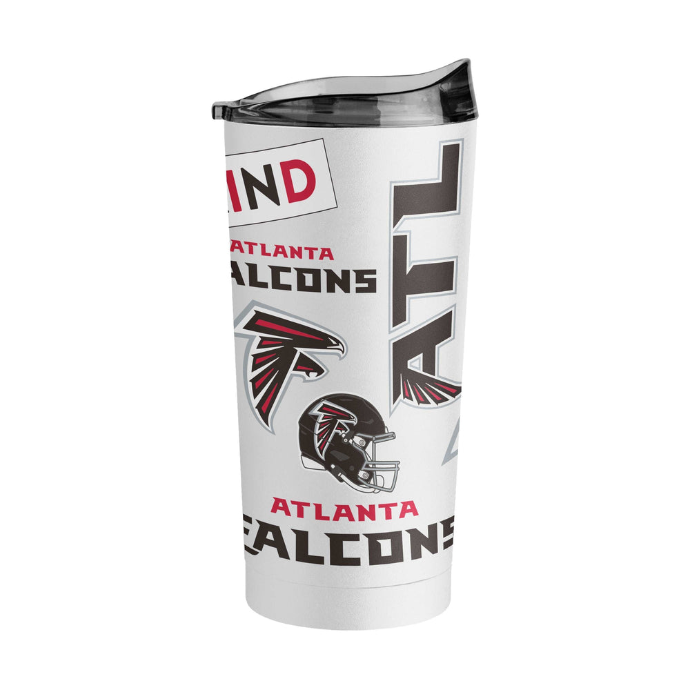 Atlanta Falcons 20oz Native Powder Coat Tumbler - Logo Brands - Flyclothing LLC