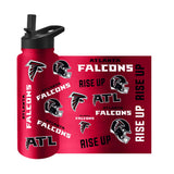 Atlanta Falcons 34oz Native Quencher Bottle - Logo Brands - Flyclothing LLC