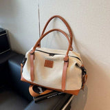 Contrast Travel Bag - Trendsi - Flyclothing LLC