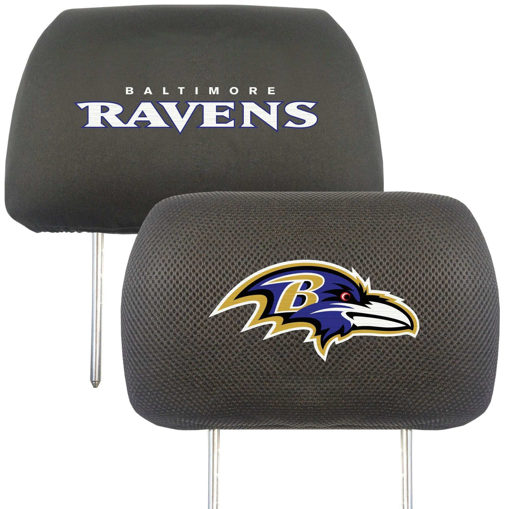 NFL - Baltimore Ravens Head Rest Cover - Logo Brands - Flyclothing LLC