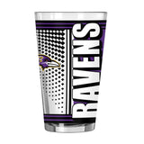 Baltimore Ravens 16oz Hero Pint Glass - Logo Brands - Flyclothing LLC