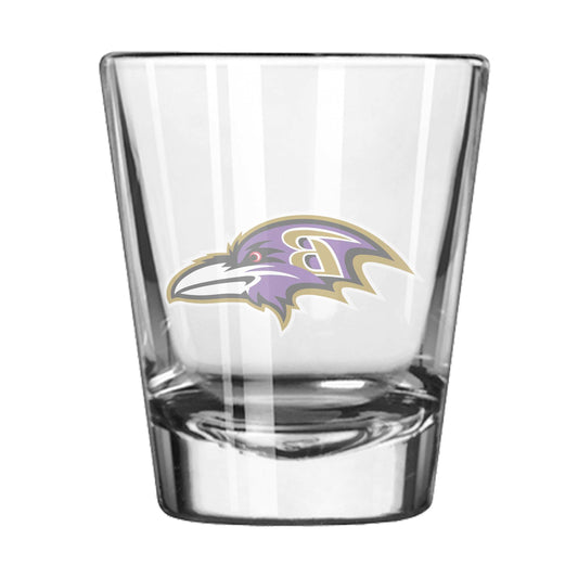 Baltimore Ravens 2oz Swagger Shot Glass - Logo Brands - Flyclothing LLC