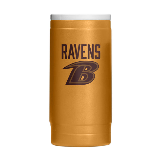 Baltimore Ravens Huddle Powder Coat Slim Can Coolie - Logo Brands - Flyclothing LLC