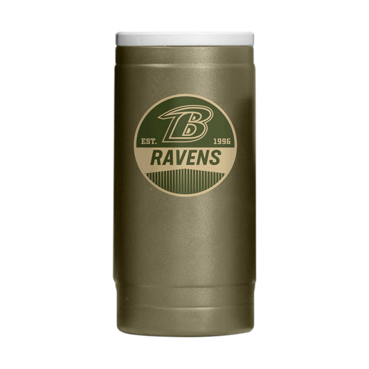 Baltimore Ravens Badge Powder Coat Slim Can Coolie - Logo Brands - Flyclothing LLC