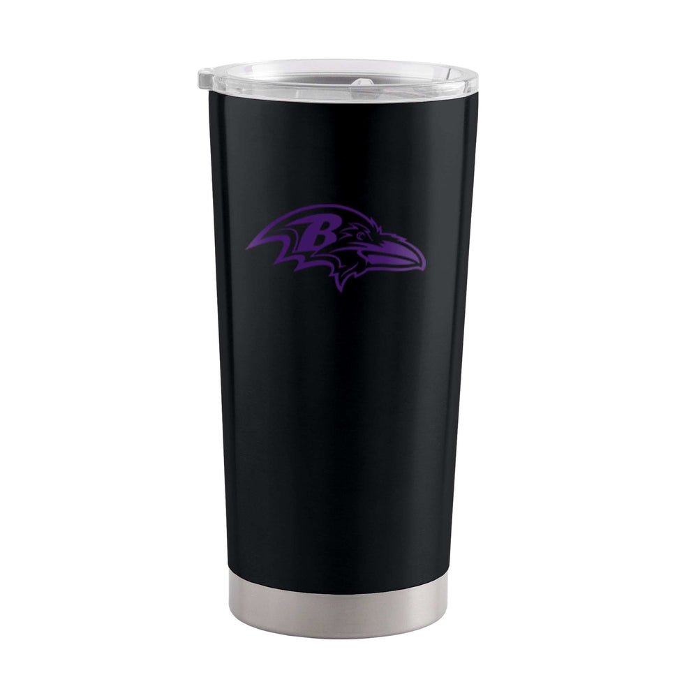 Baltimore Ravens 1 Color 20oz Gameday Stainless Tumbler - Logo Brands - Flyclothing LLC