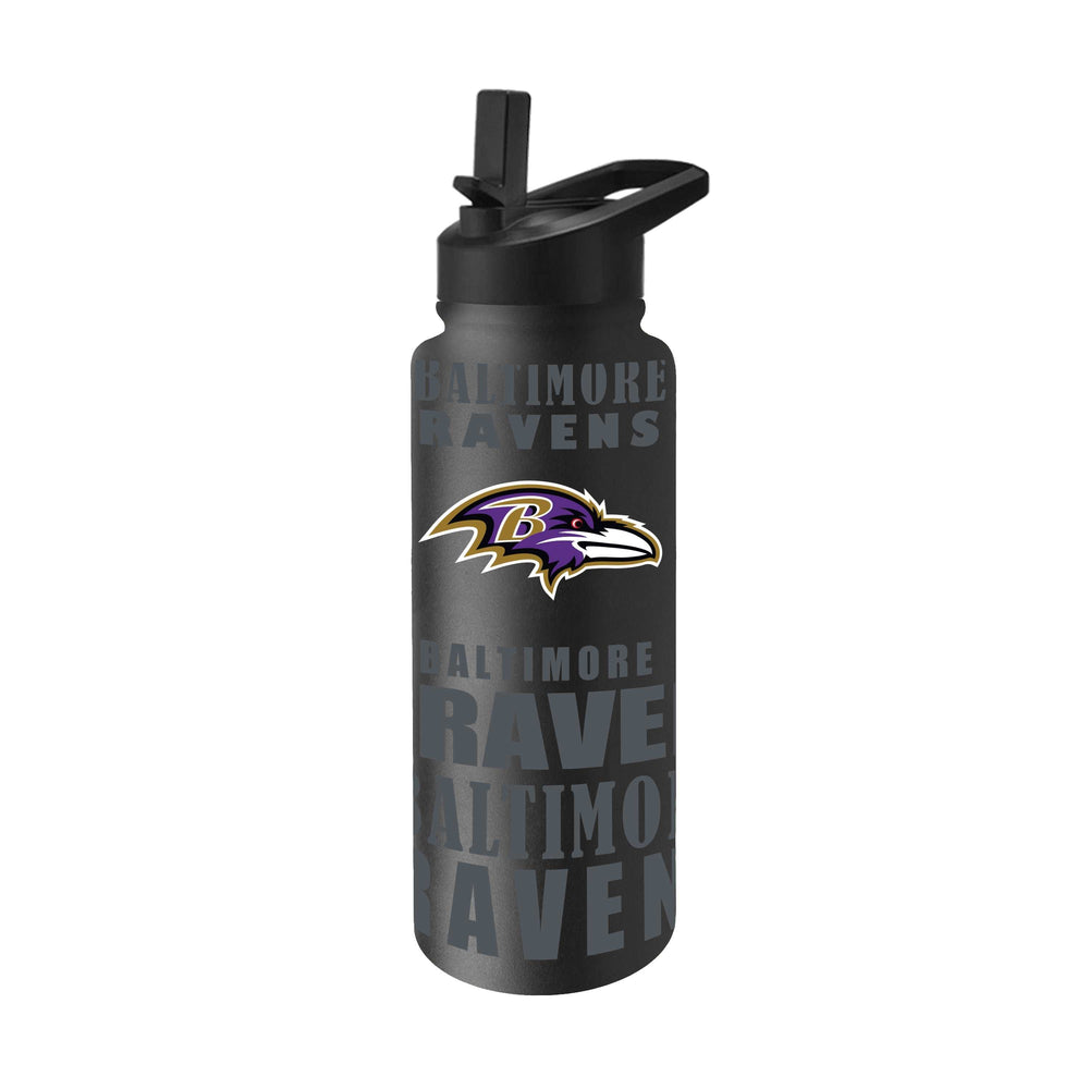 Baltimore Ravens 34oz Replay Quencher Bottle - Logo Brands - Flyclothing LLC