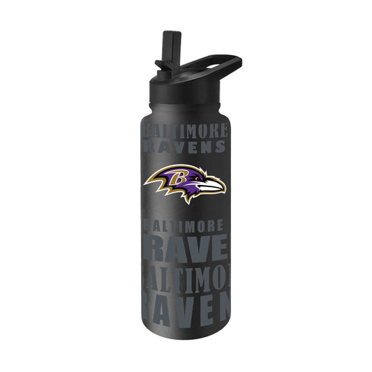 Baltimore Ravens 34oz Replay Quencher Bottle - Logo Brands - Flyclothing LLC