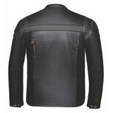 Rogue - Mens Ultra Leather Jacket - Unik Just for Bikers - Flyclothing LLC