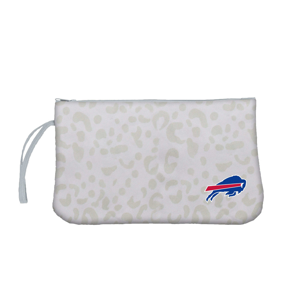 Buffalo Bills Leopard Print Wristlet - Logo Brands - Flyclothing LLC