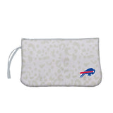 Buffalo Bills Leopard Print Wristlet - Logo Brands - Flyclothing LLC