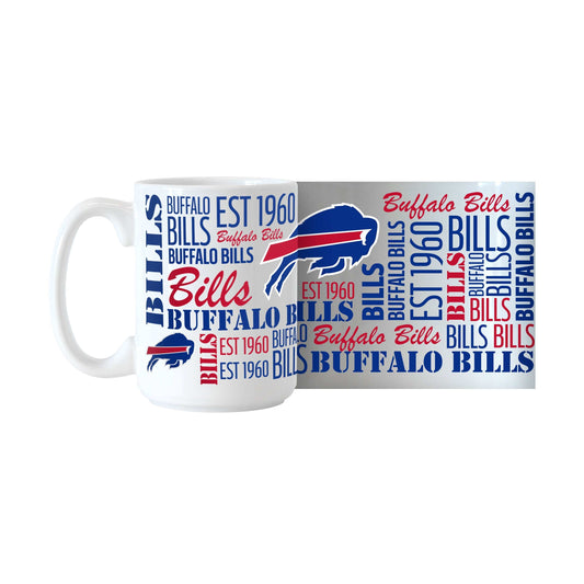 Buffalo Bills 15oz Spirit Sublimated Mug - Logo Brands - Flyclothing LLC