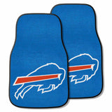 NFL - Buffalo Bills 2-pc Carpet Car Mat Set - Logo Brands - Flyclothing LLC