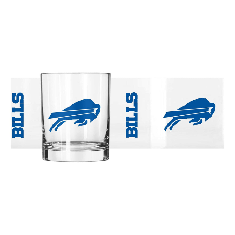 Buffalo Bills 14oz Gameday Rocks Glass - Logo Brands - Flyclothing LLC