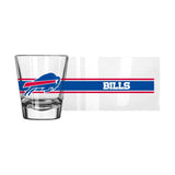 Buffalo Bills 2oz Stripe Shot Glass - Logo Brands - Flyclothing LLC