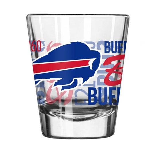 Buffalo Bills 2oz Spirit Shot Glass - Logo Brands - Flyclothing LLC