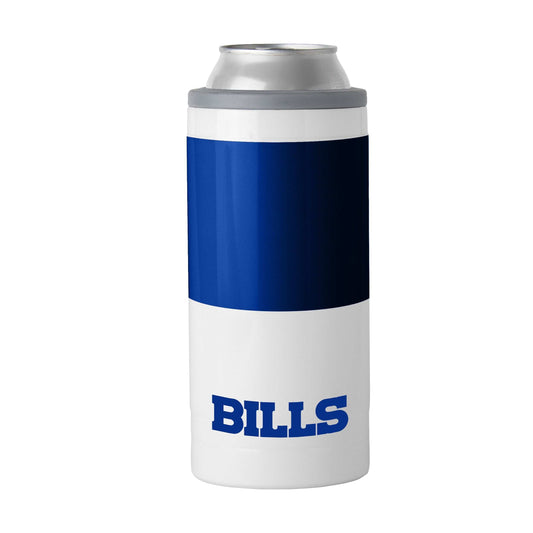 Buffalo Bills Colorblock 12oz Slim Can Coolie - Logo Brands - Flyclothing LLC